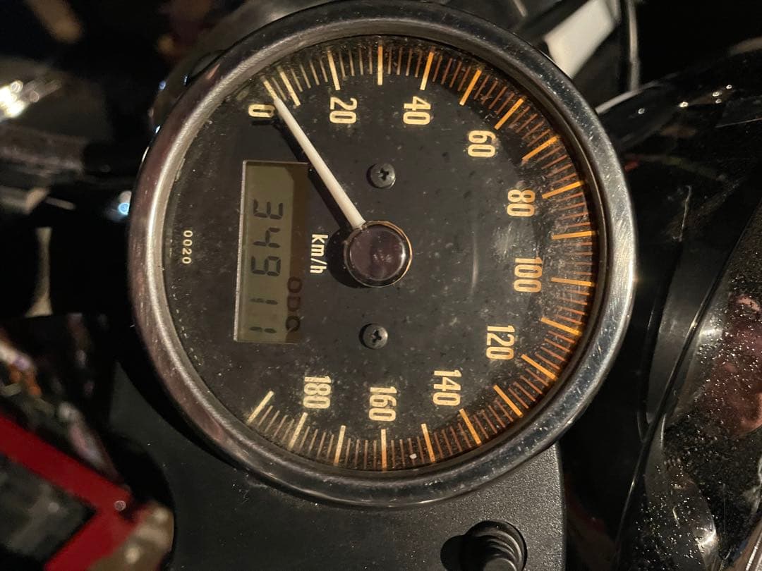 カワサキ　w650 メーター　34911km