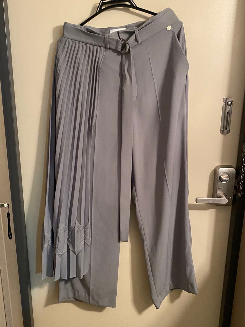 ミュージシャン Layered Pleats Pants /2way Frill Shirts