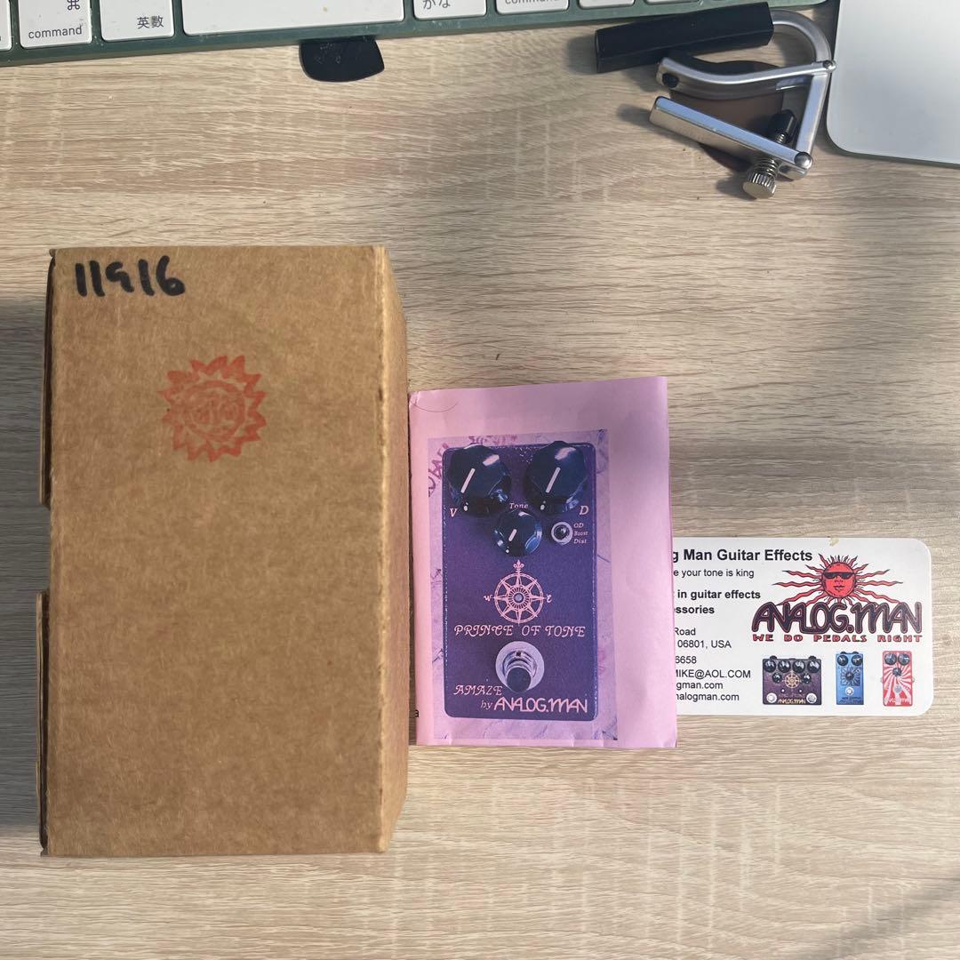 ANALOG.MAN PRINCE OF TONE ギターエフェクター