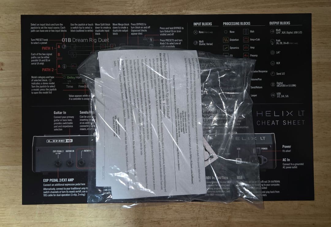 Line 6 Helix LT マルチ ギターエフェクター