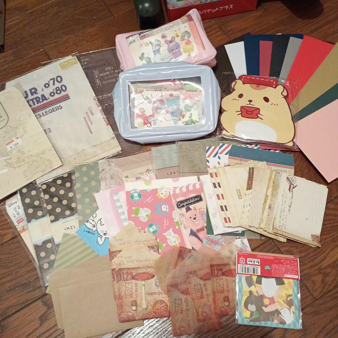 コラージュ材料・紙もの超大量セット（レトロ素材コレクション）