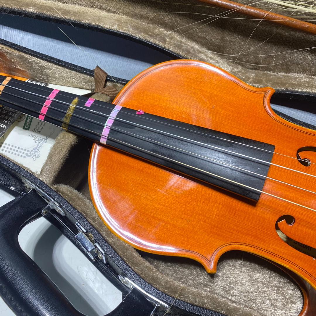 中古 suzuki スズキ 鈴木 バイオリン 本体 No.310 3/4