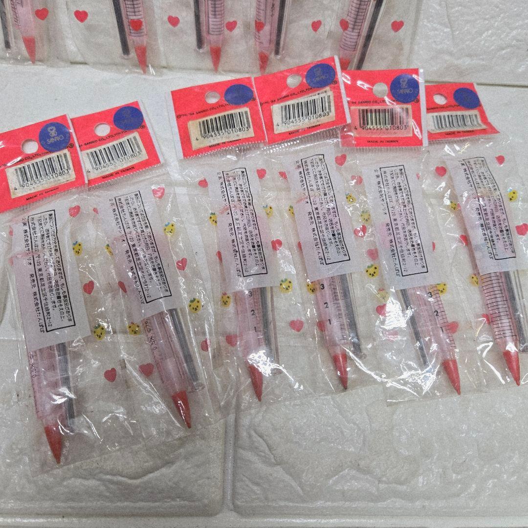 昭和レトロ ハローキティ　 シャープペン　 注射器型 替芯　0.5mm