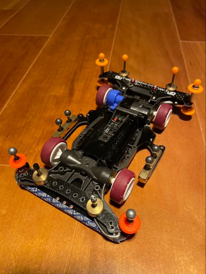 ミニ四駆　ダッシュ1号　ボディ全塗装　カスタム