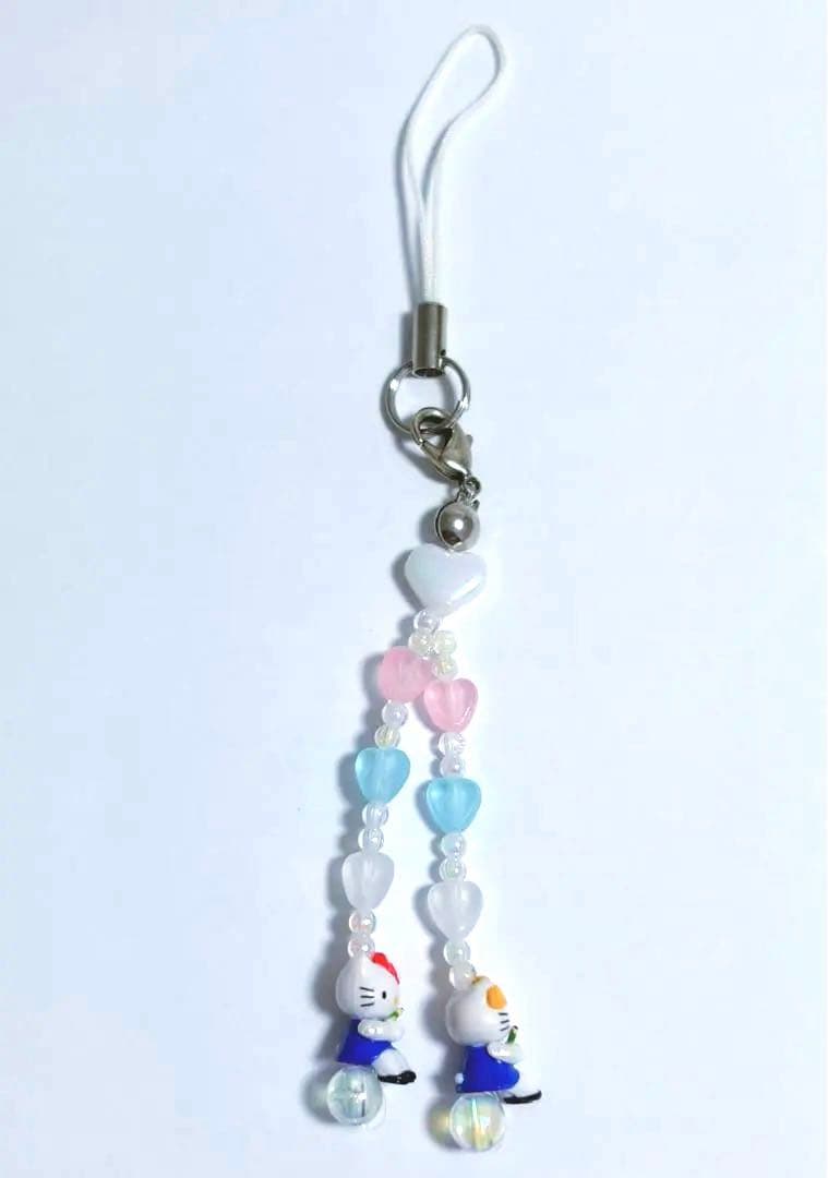 足長　ストラップ　ハローキティ　ミミィ　サンリオ　平成レトロ　激レア　マスコット