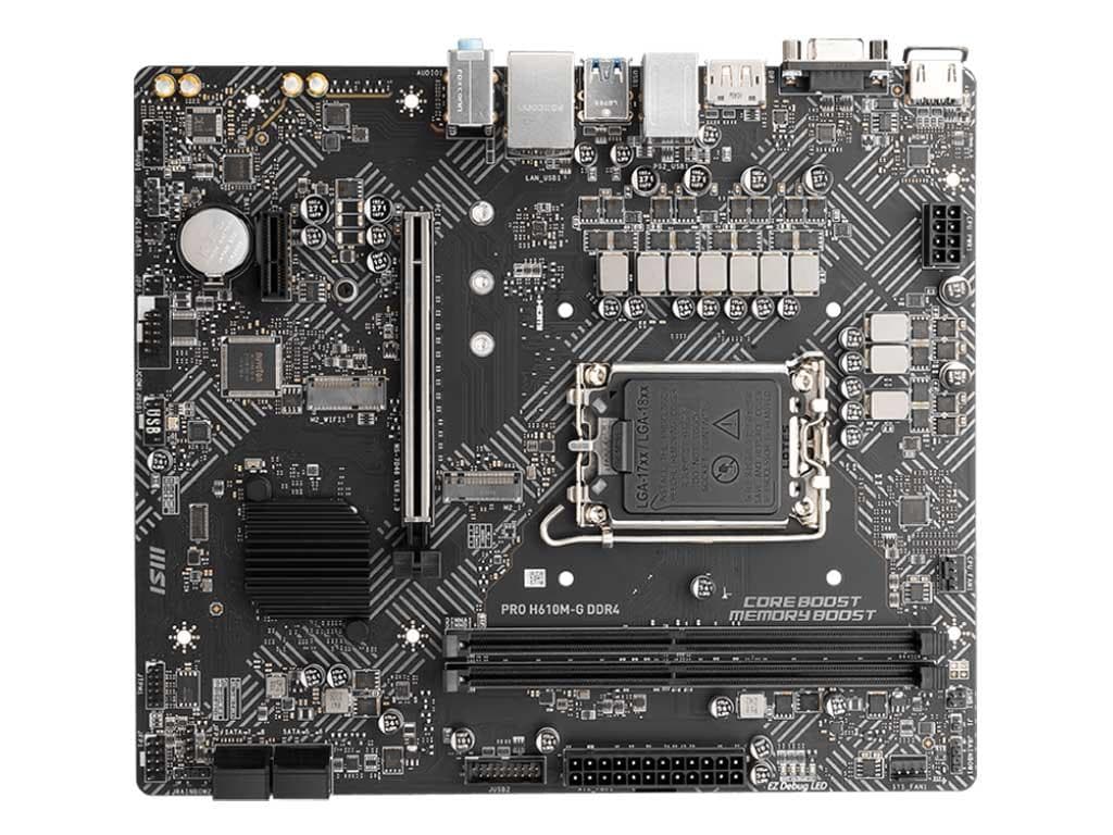 新品 MSI PRO H610M-G DDR4 LGA1700 14世代 対応