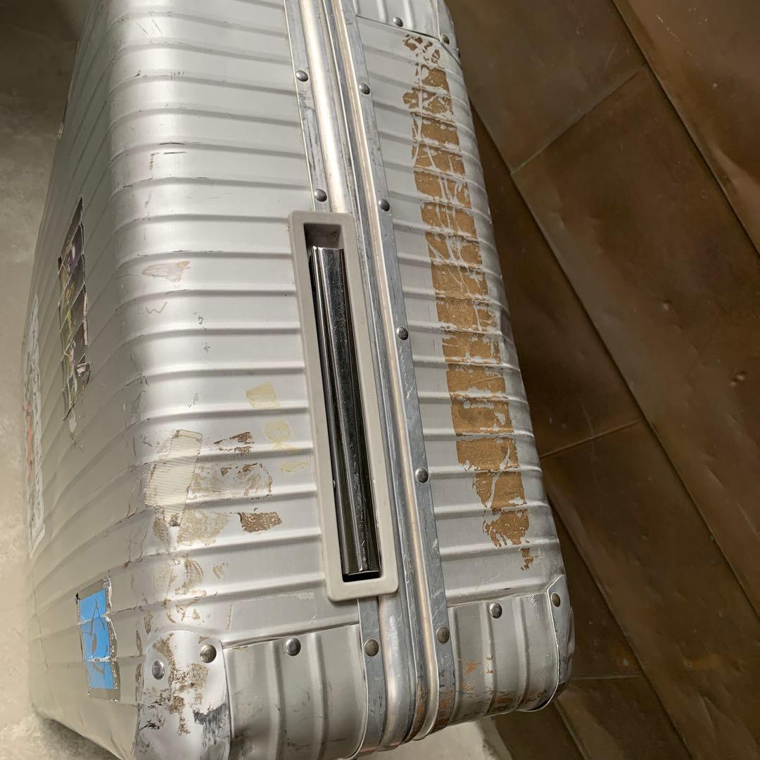 最終値下げ廃盤　vintage rimowa トパーズ　難あり　大きい