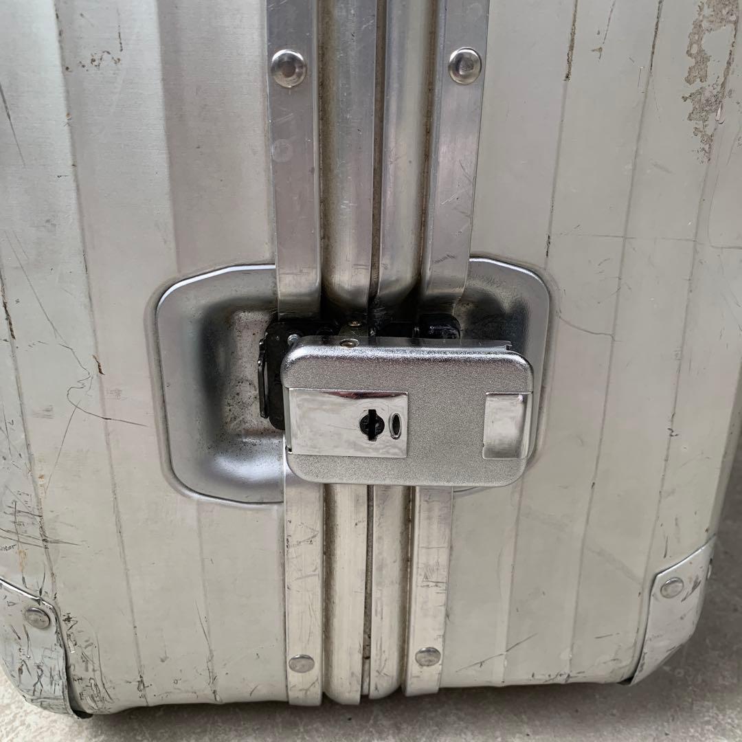 最終値下げ廃盤　vintage rimowa トパーズ　難あり　大きい