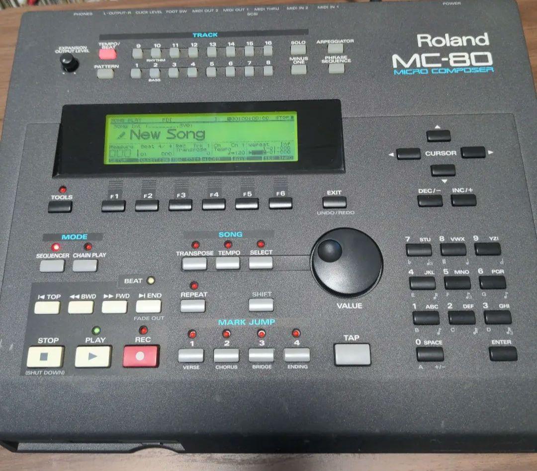 Roland MC-80 シーケンサー 動作品