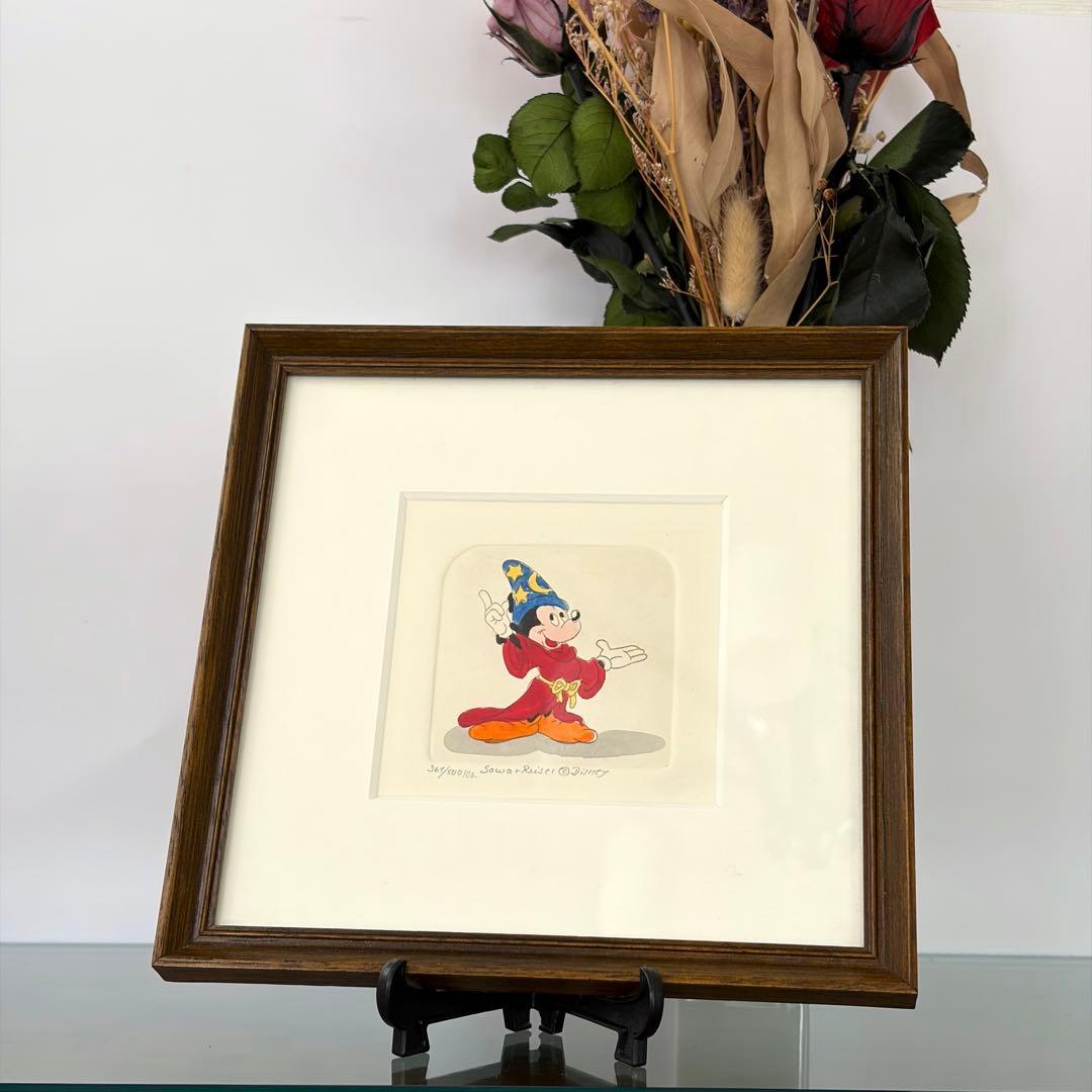 Disney ドイツ製 限定エッチング 魔法使いの弟子 ミッキー 正規ライセンス