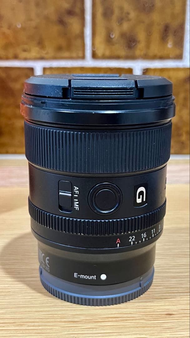 Sony FE 20mm F1.8 G レンズ