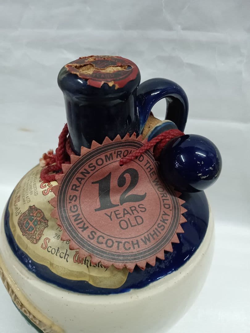 KING'S RANSOM 12年熟成 スコッチウイスキー 陶器ボトル