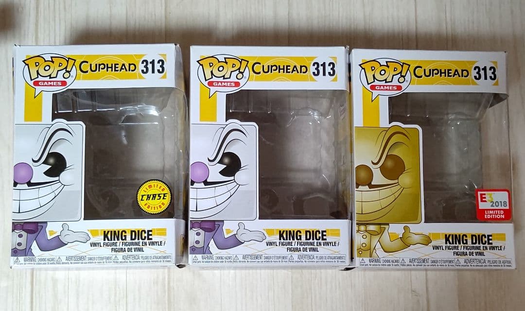 Fukno　カップヘッド　キングダイス　まとめ売り