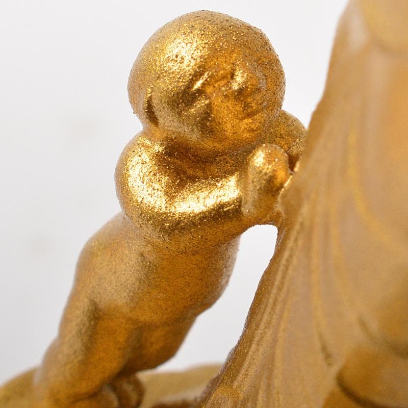 仏教美術　古銅鍍金　水子観音像　仏像　置物　箱付　C　5983