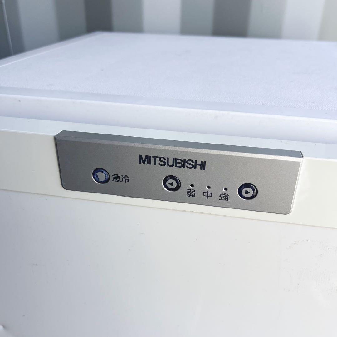 75取付無料！三菱急速冷凍 4段ケース121L冷凍庫ホームフリーザー