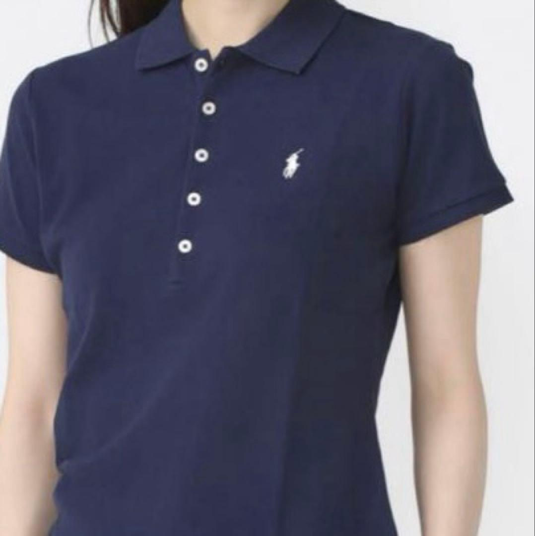 【海外直輸入】新品未使用　ポロラルフローレン　ネイビー 半袖ポロシャツ