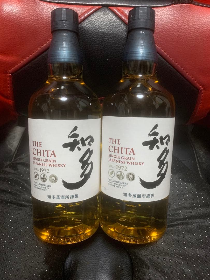 サントリー ウイスキー 知多 700mi 2本セット　グラス付き