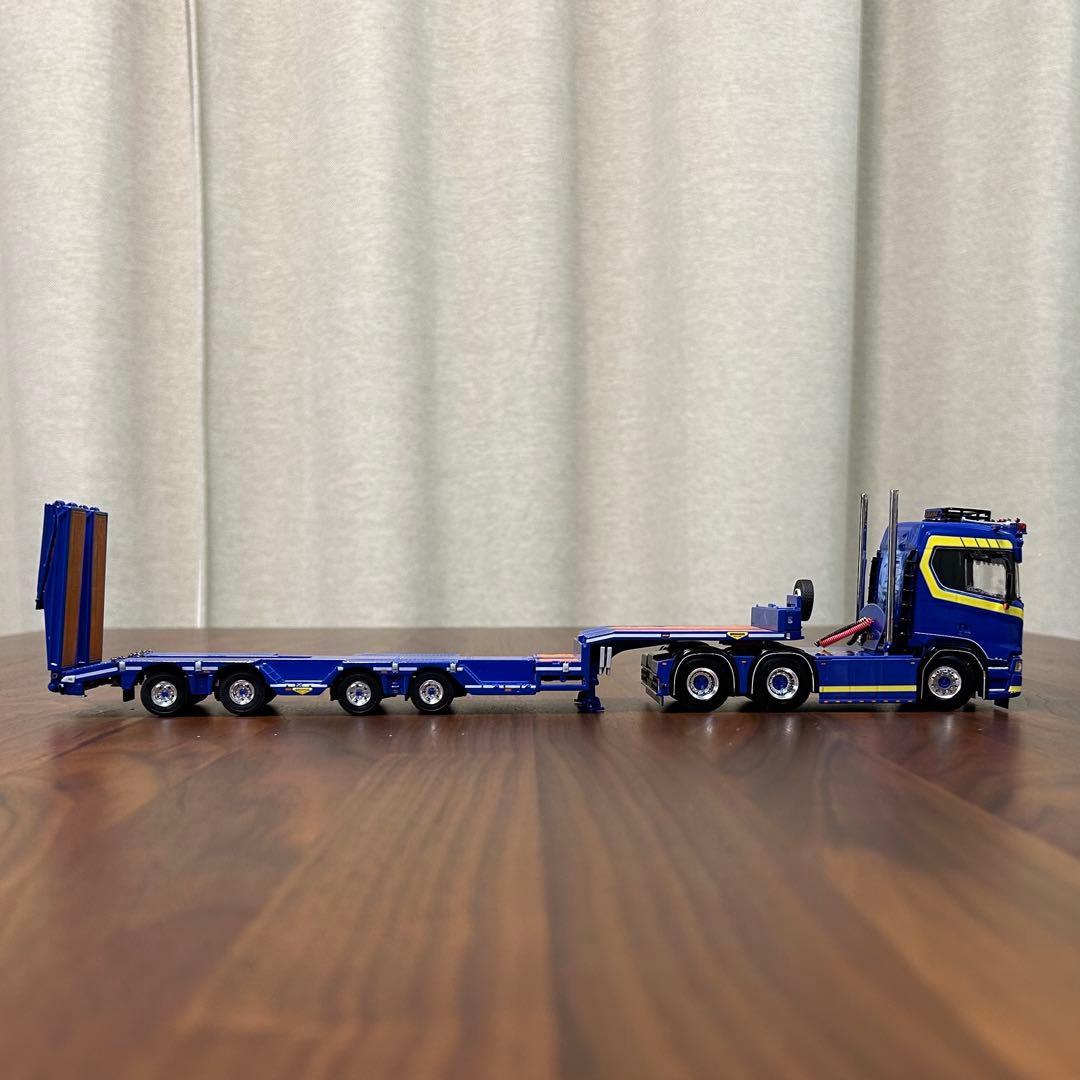 WSIスカニア 6×4セミホイールウェルローローダートレ1/50