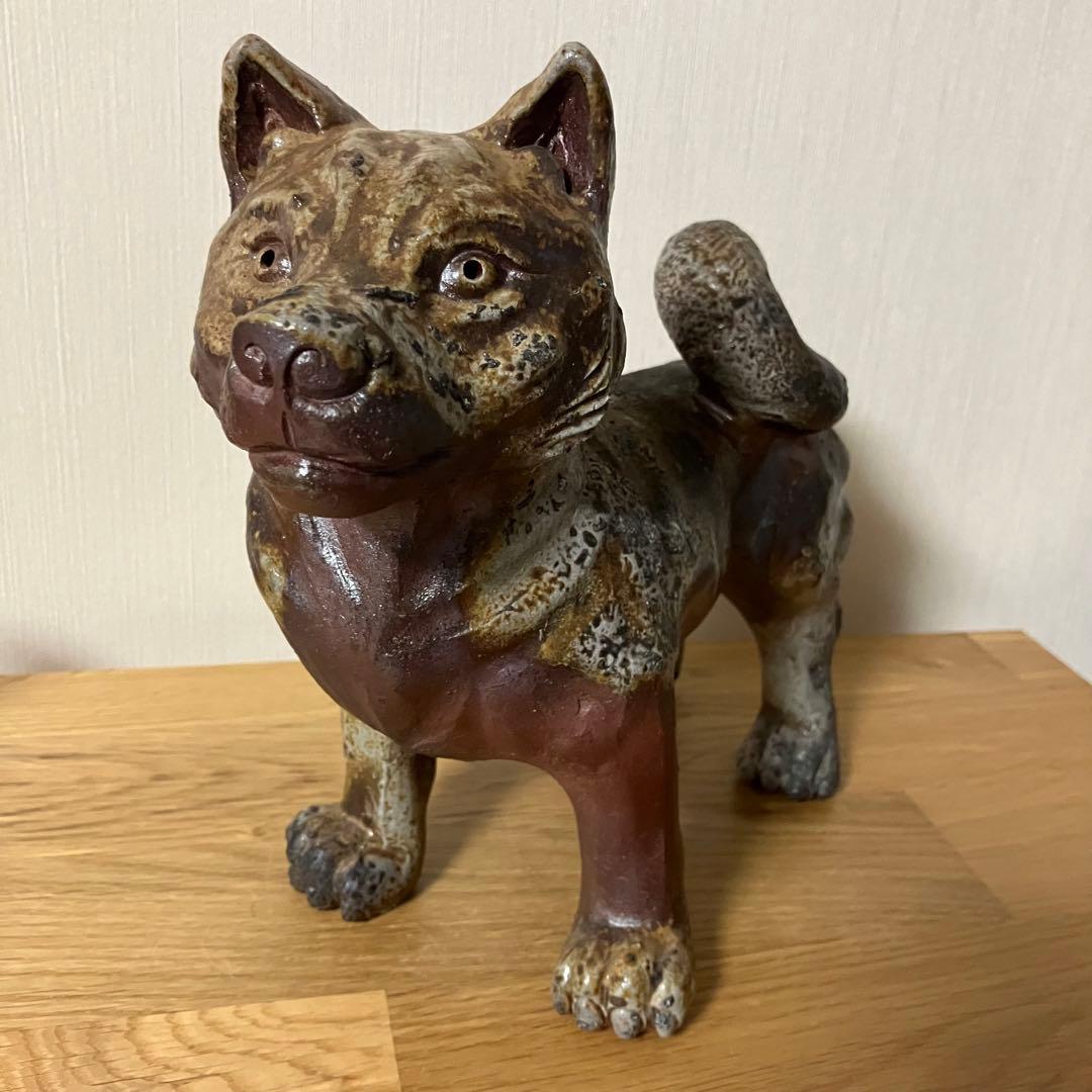 備前焼　犬　戌　縁起物　置物