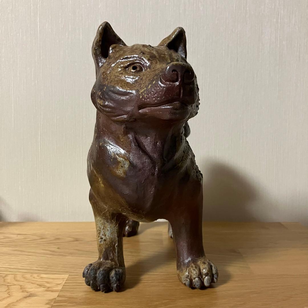 備前焼　犬　戌　縁起物　置物