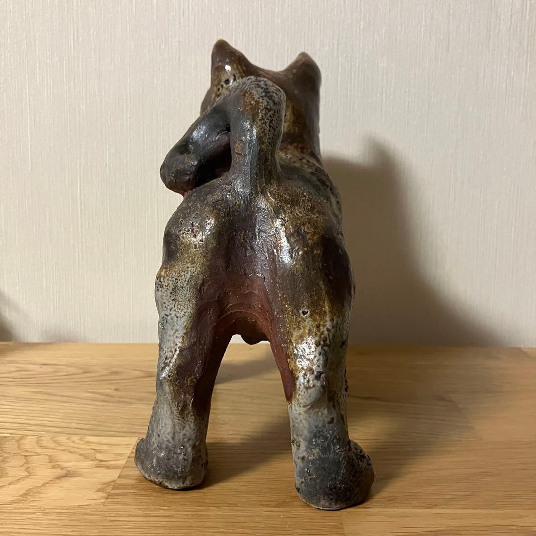 備前焼　犬　戌　縁起物　置物