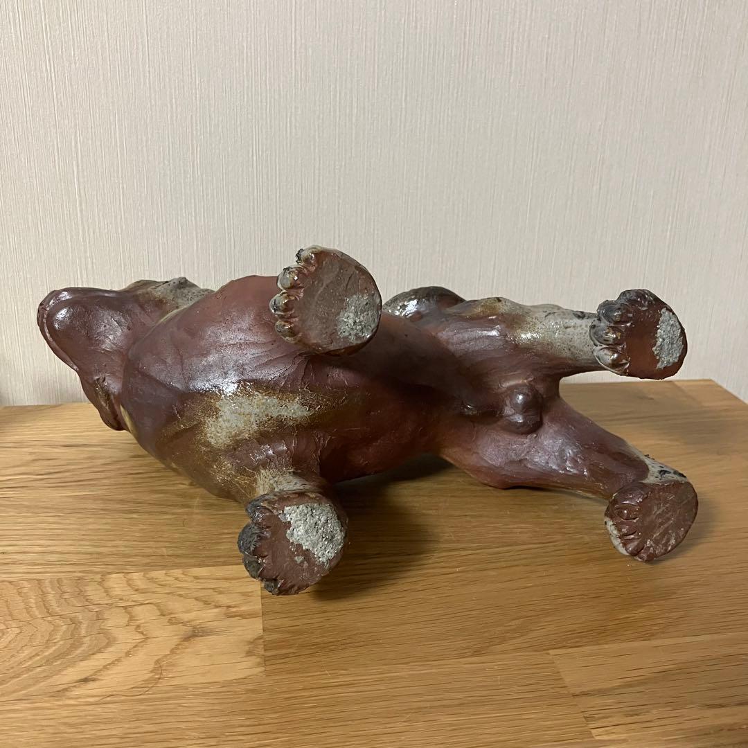 備前焼　犬　戌　縁起物　置物