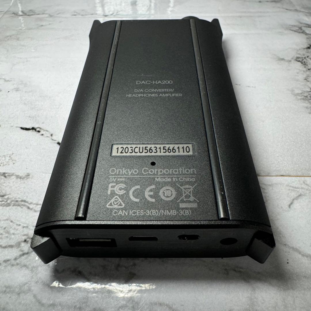 ONKYO DAC-HA200(B) ios デバイス ハイレゾ サウンド