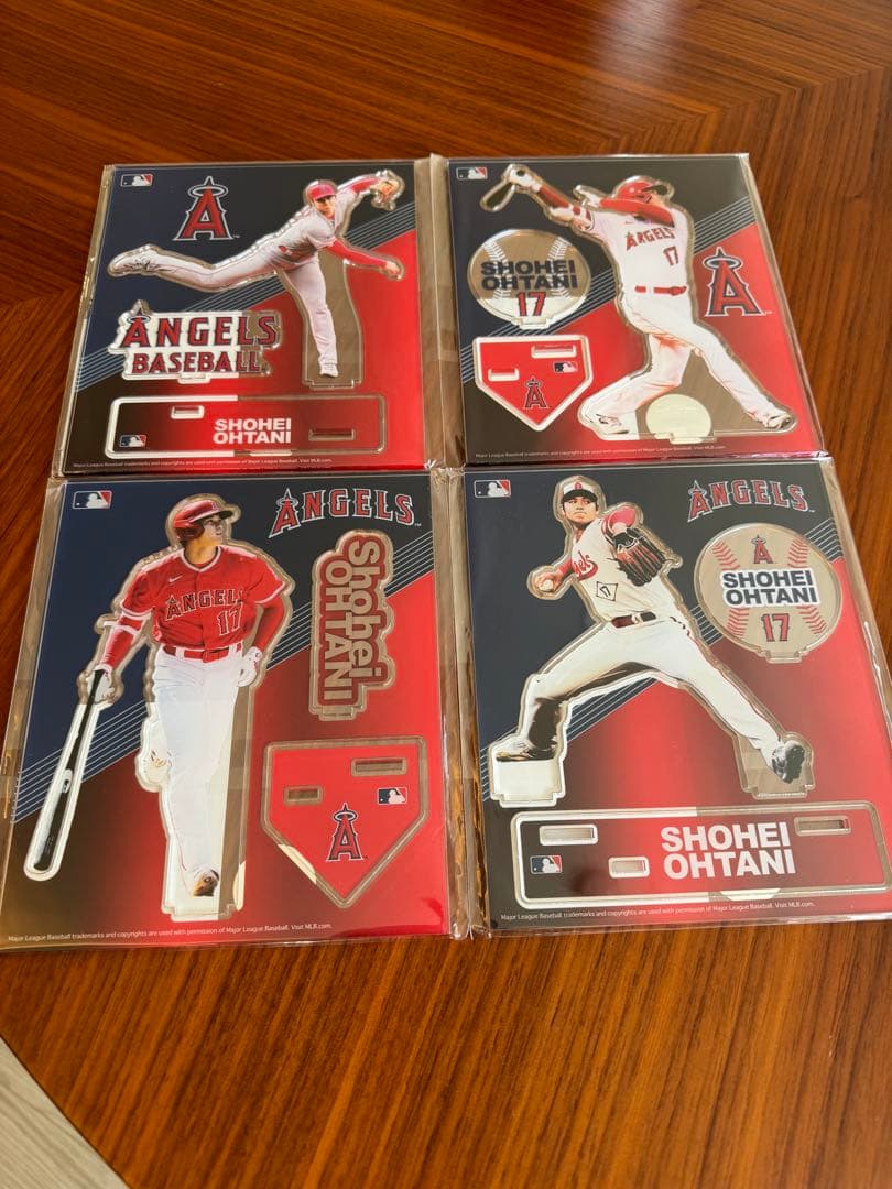 限定品大谷翔平 アクリルスタンド エンゼルス アクスタ コンプリート