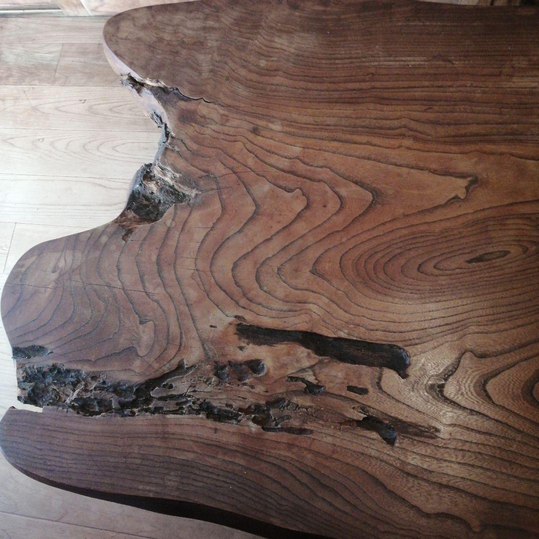 机　一枚板　アンティーク家具