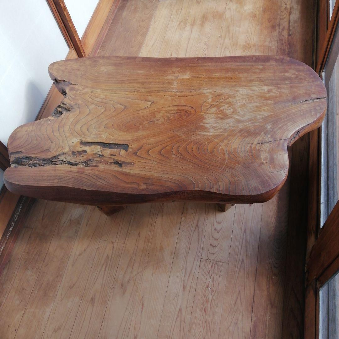 机　一枚板　アンティーク家具