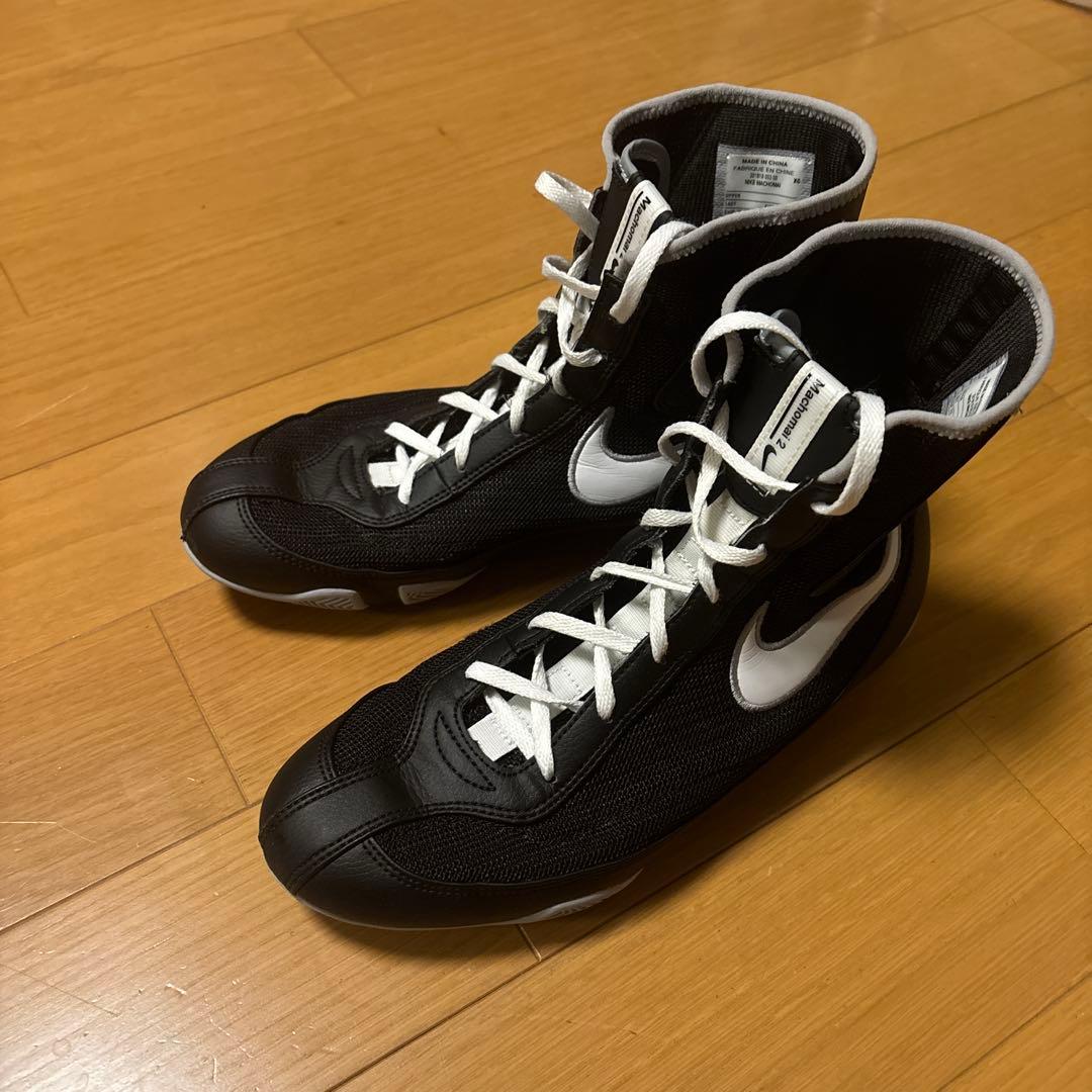Nike ボクシングシューズマチョマイ2 ブラック/ホワイト8.5 26.5㎝