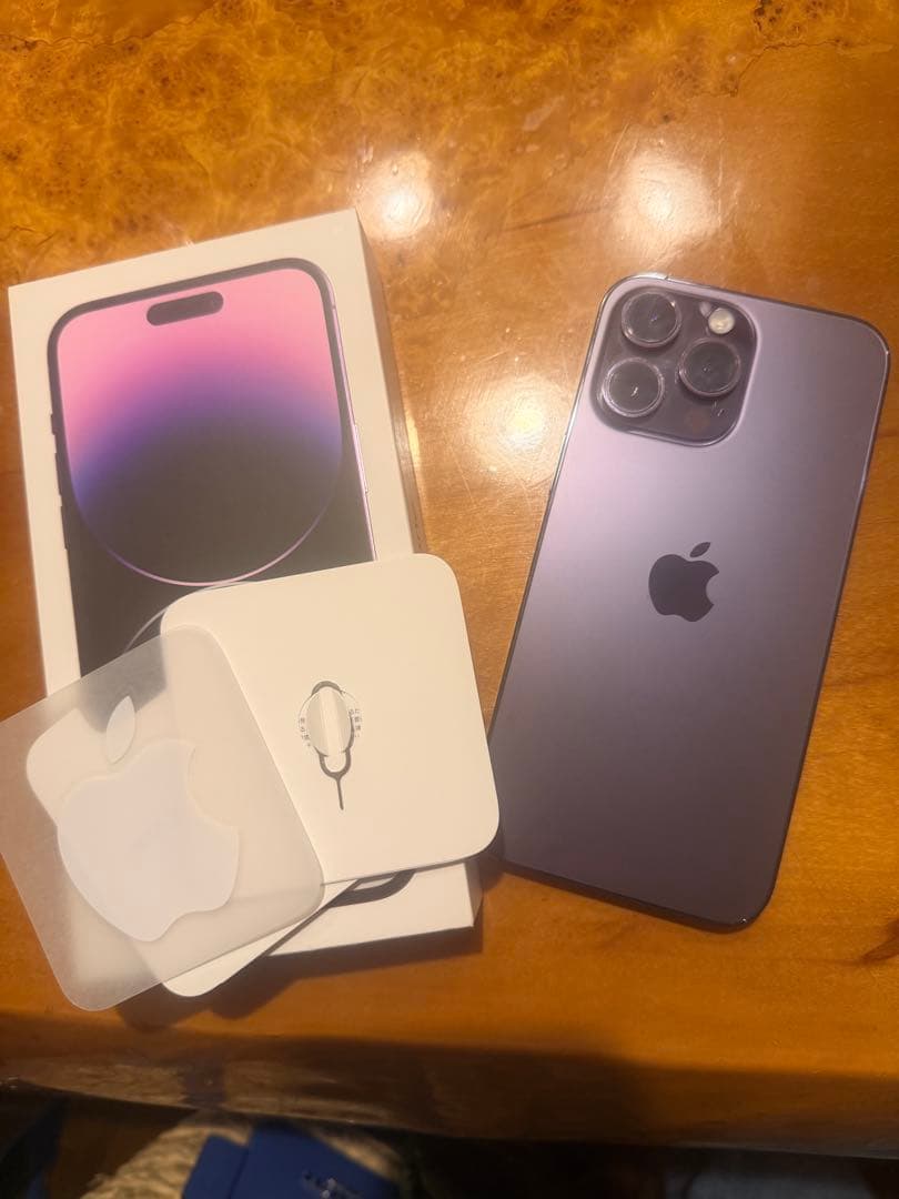 iPhone14pro MAX 128GB ディープパープル SIMフリー