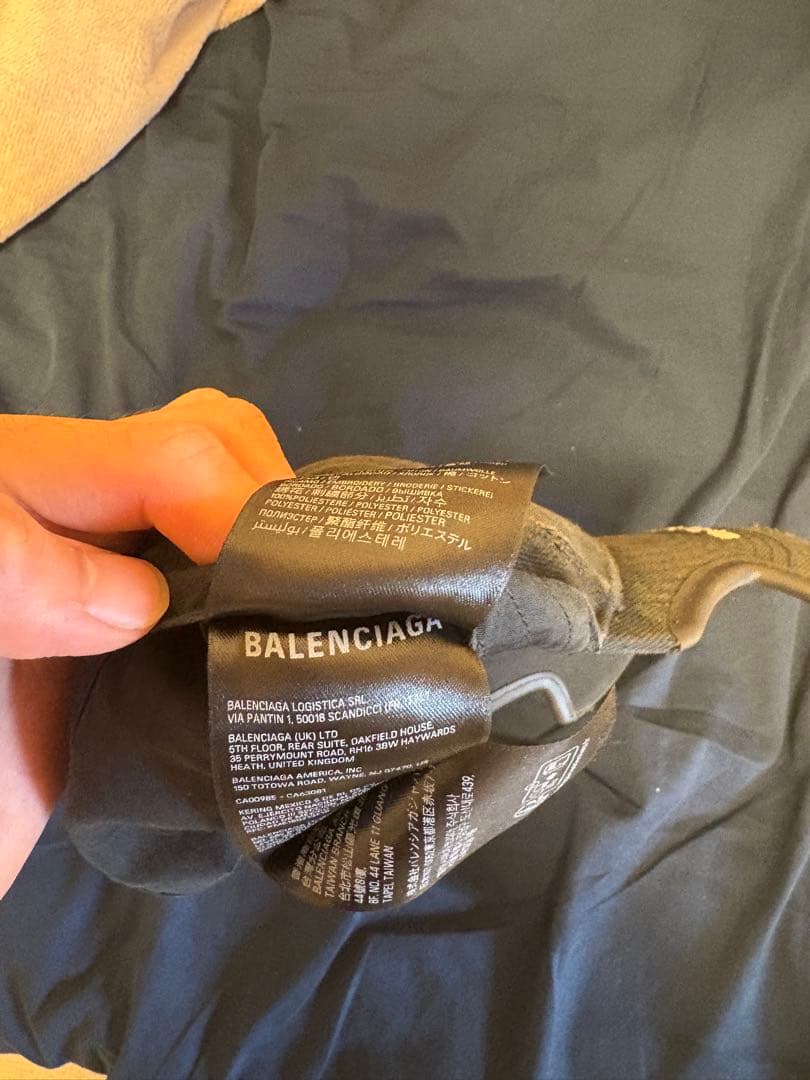 帽子 balenciaga cap unity black