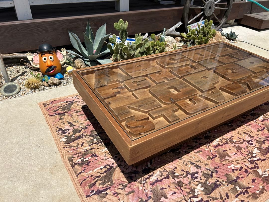 ABCテーブル クラッシュゲート ノットアンティークス　中古品