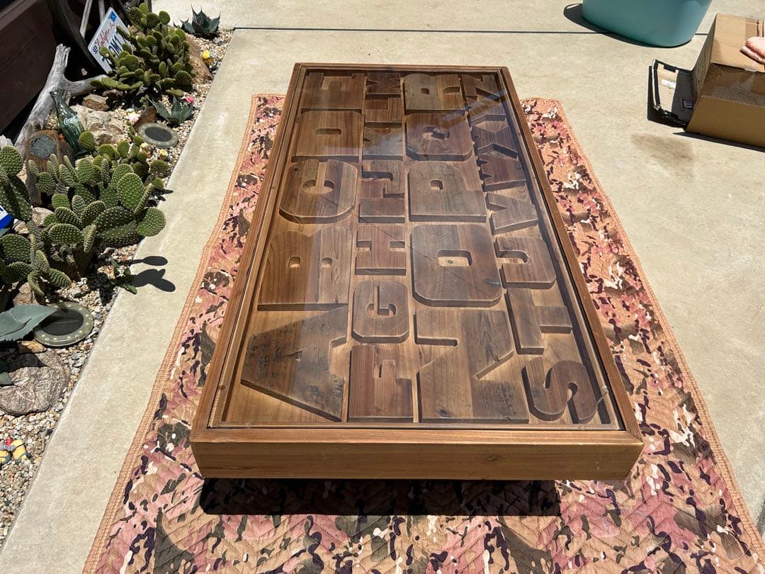 ABCテーブル クラッシュゲート ノットアンティークス　中古品