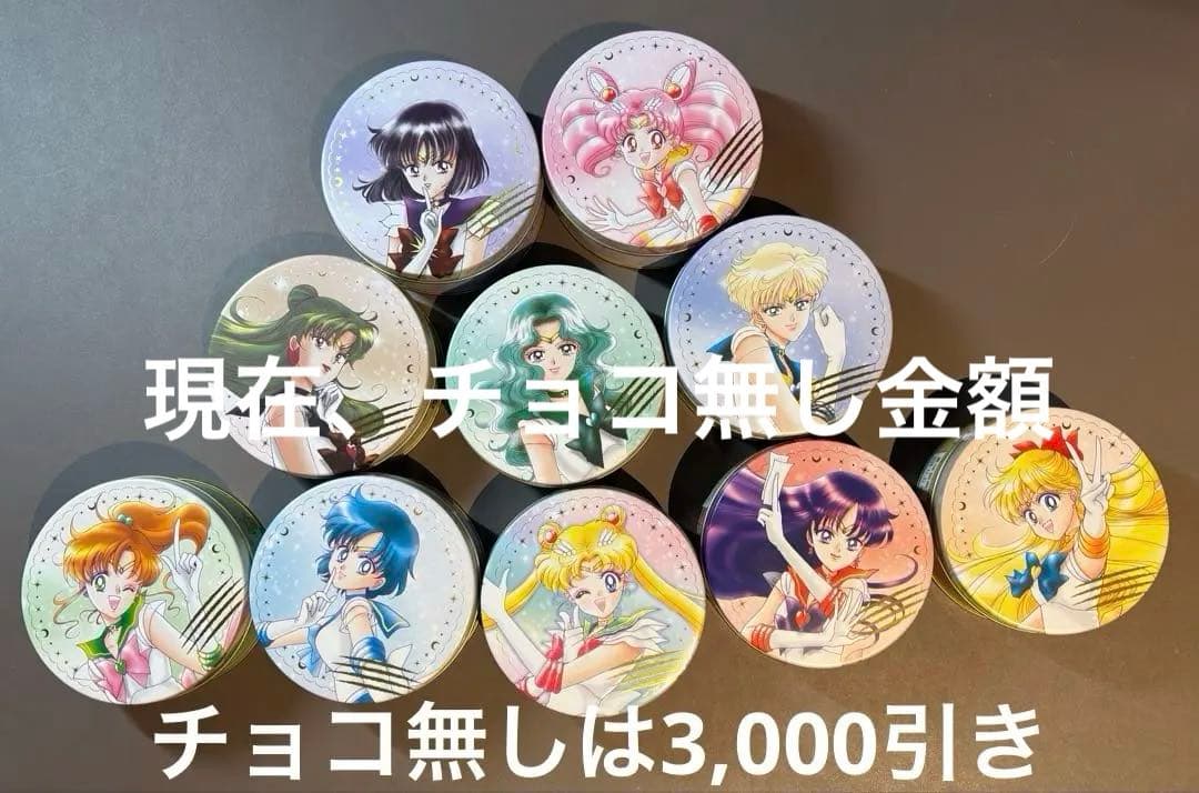 セーラームーン cacocat 10個セットバッグ付きチョコ無し