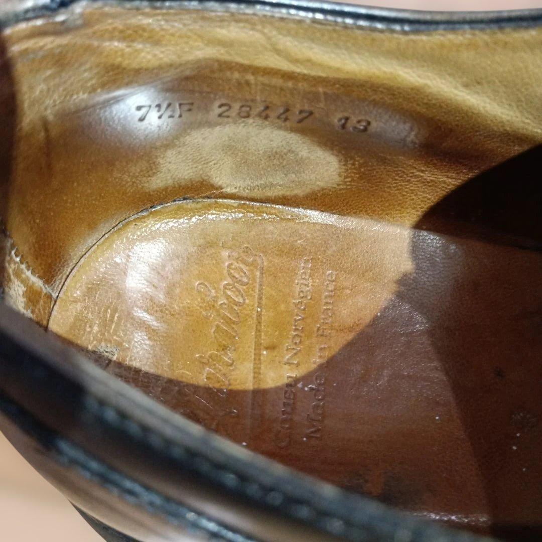 パラブーツ　シャンボード　UK7.5　ブラック