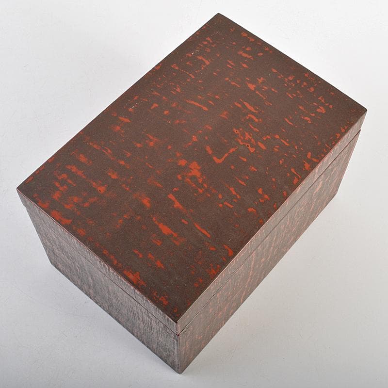 茶道具　利休茶箱　茶碗　平安春峰作　振出など　八点　一式　仕覆付　V　R7509