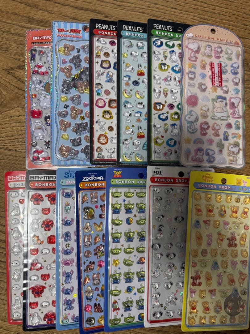 【正規品】13枚セット　ボンボンドロップシール　プチドロップシール