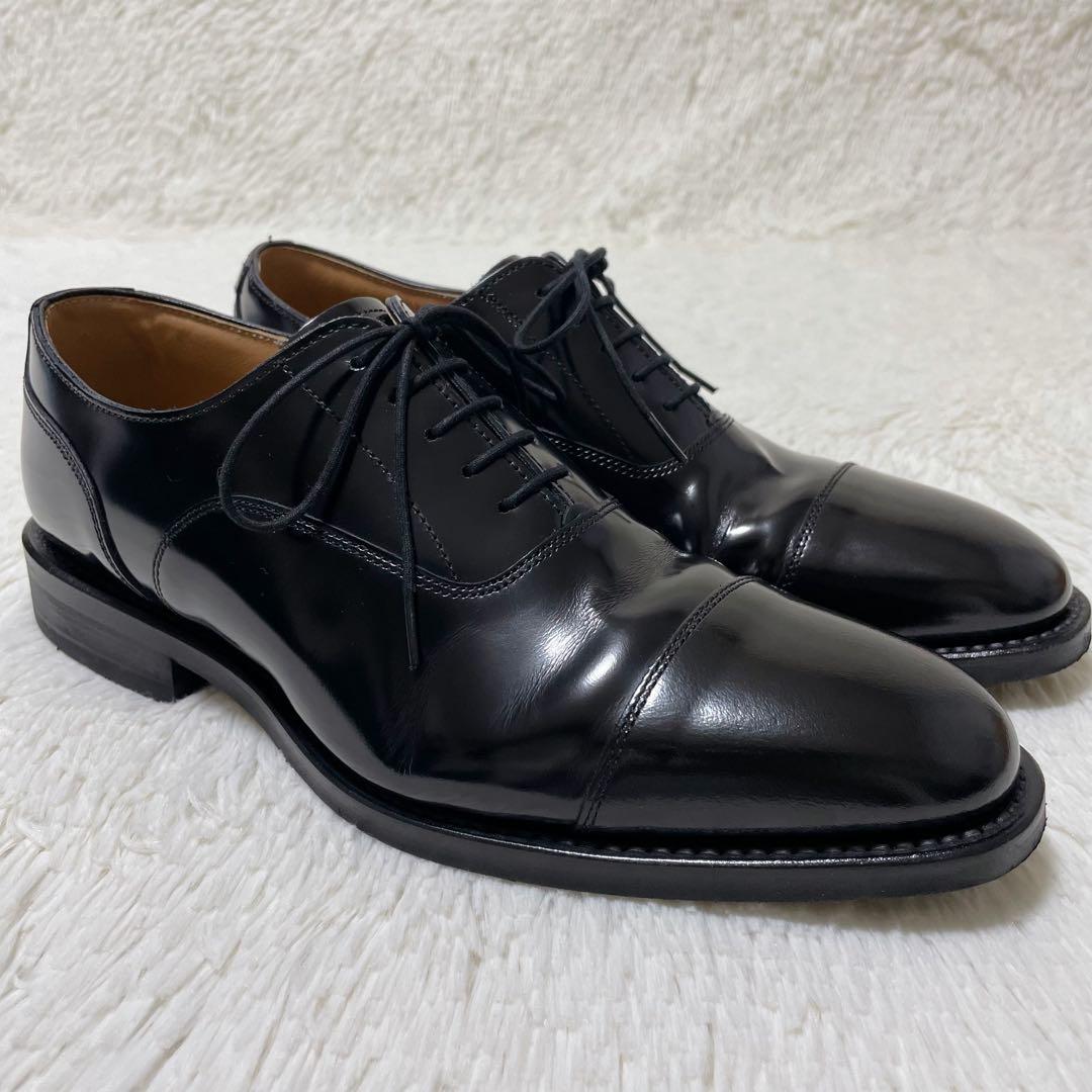 極美品✨リーガル　41EL ストレートチップ　冠婚葬祭対応　24.5cm 日本製