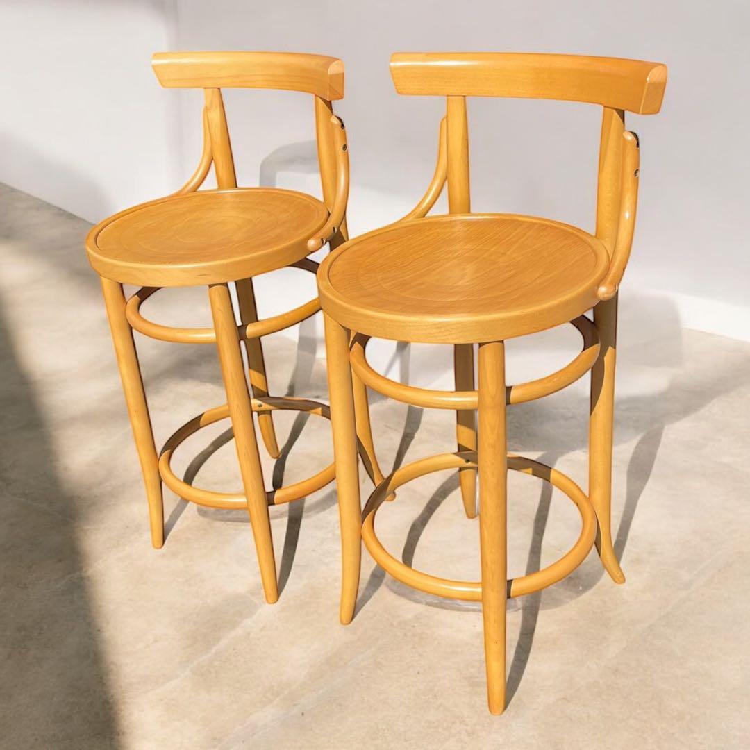 アッキー　HR533 秋田木工　ベントウッド　曲木　ハイスツール