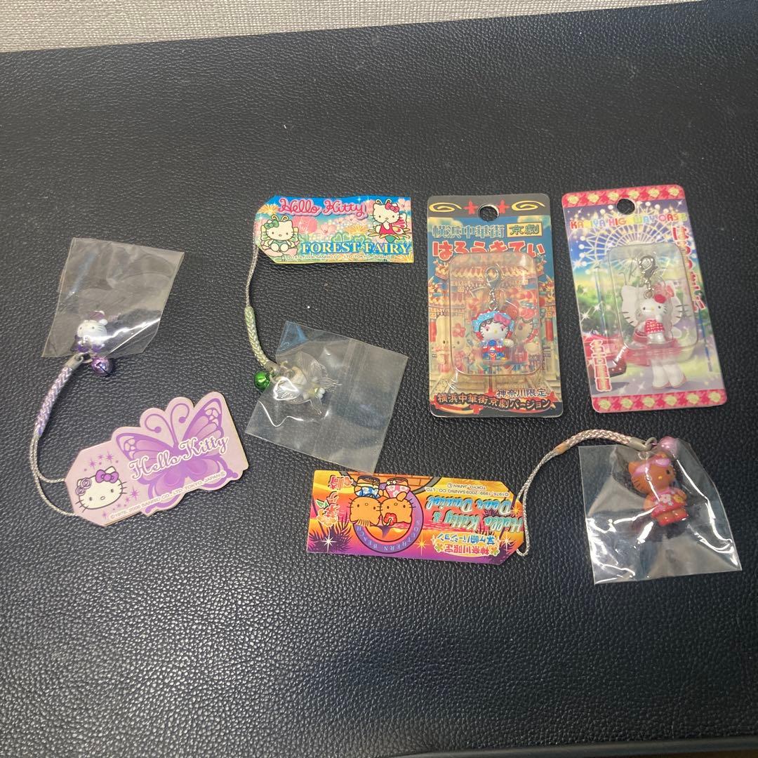 たんぽぽハローキティ ストラップ 5個セット