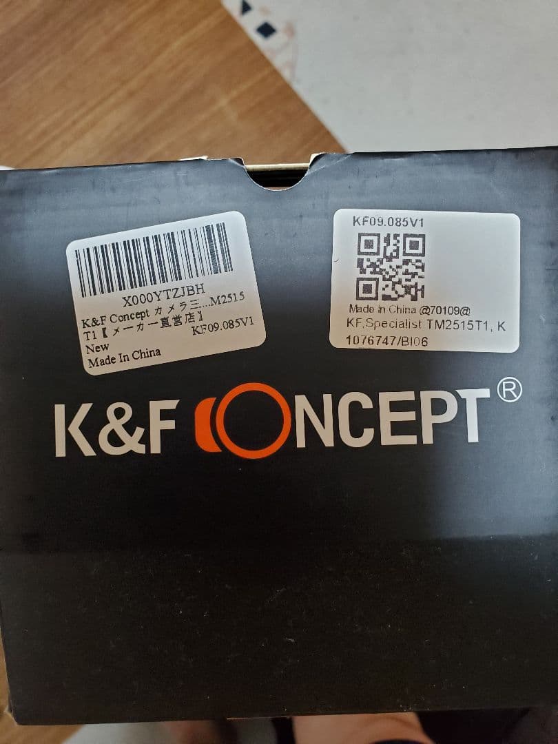 新品未使用　K&F　スチル用三脚