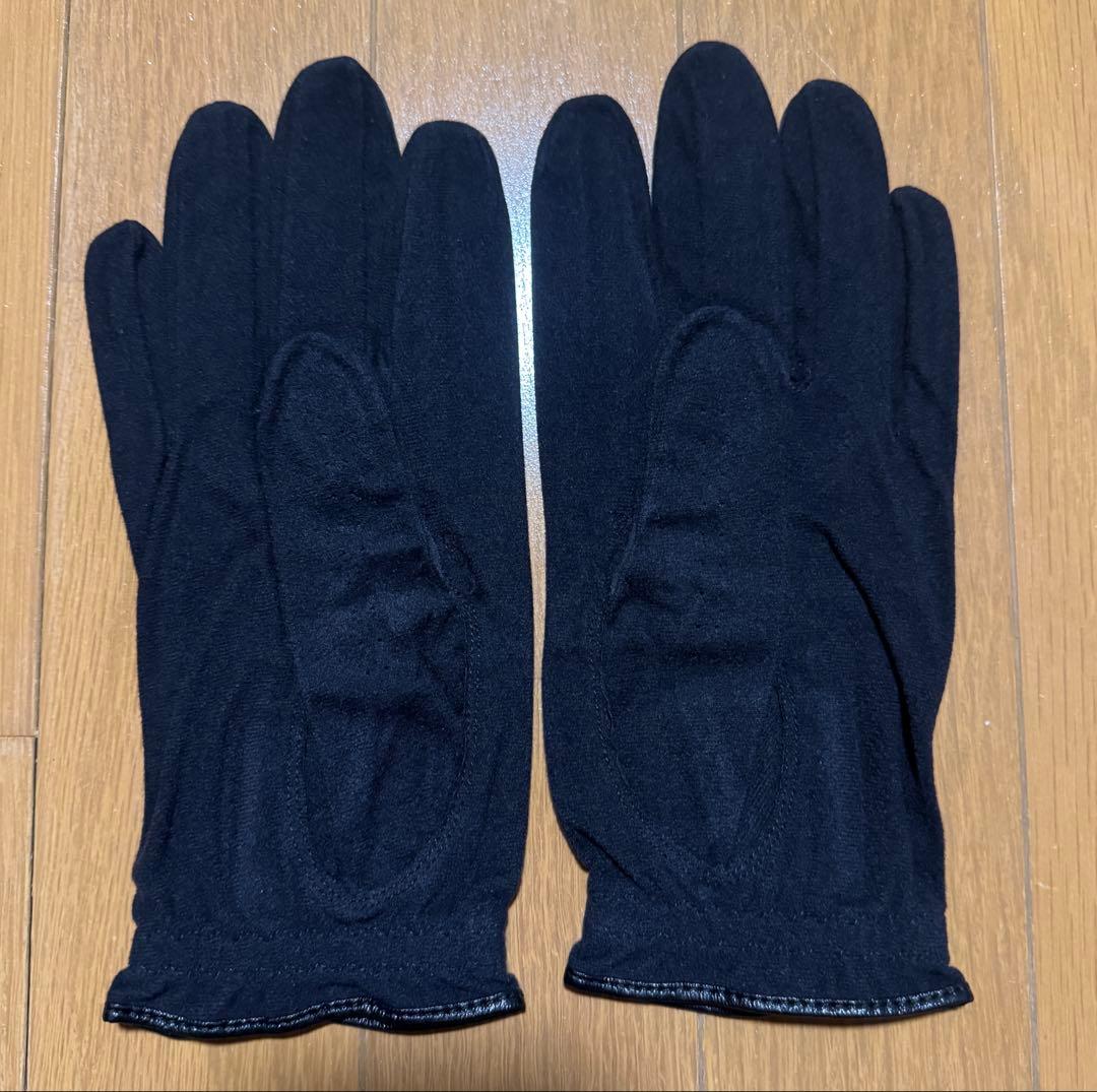 ポリスグローブ 合成革手袋 黒 LL 、白L 2つセット