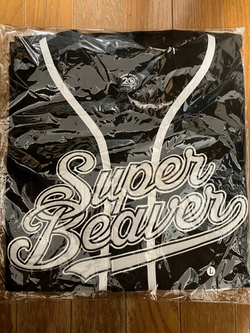 スーパービーバー　ベースボールシャツ