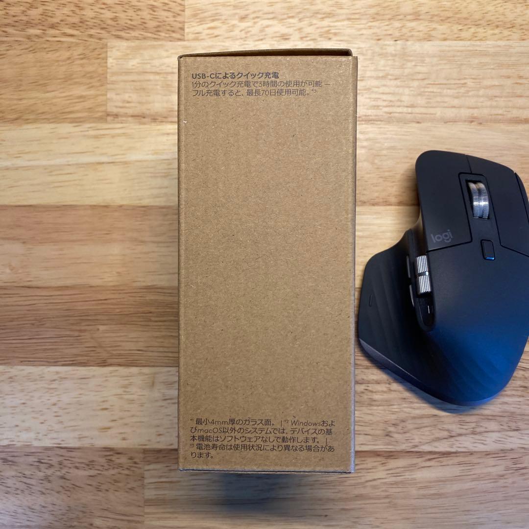 【超美品】logicool MX MASTER 3S ワイヤレスマウス早い者勝ち