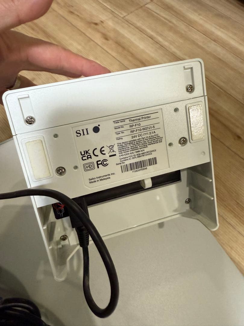 Air レジ（2セットあり、1セットの価格） エアレジ用ドロア、プリンター等