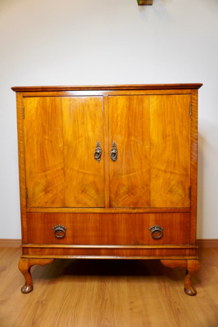 イギリス アンティーク マホガニーキャビネット ロイズアンティークス