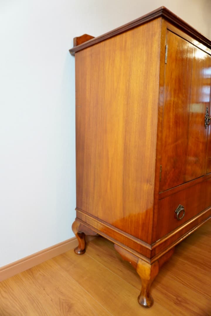 イギリス アンティーク マホガニーキャビネット ロイズアンティークス