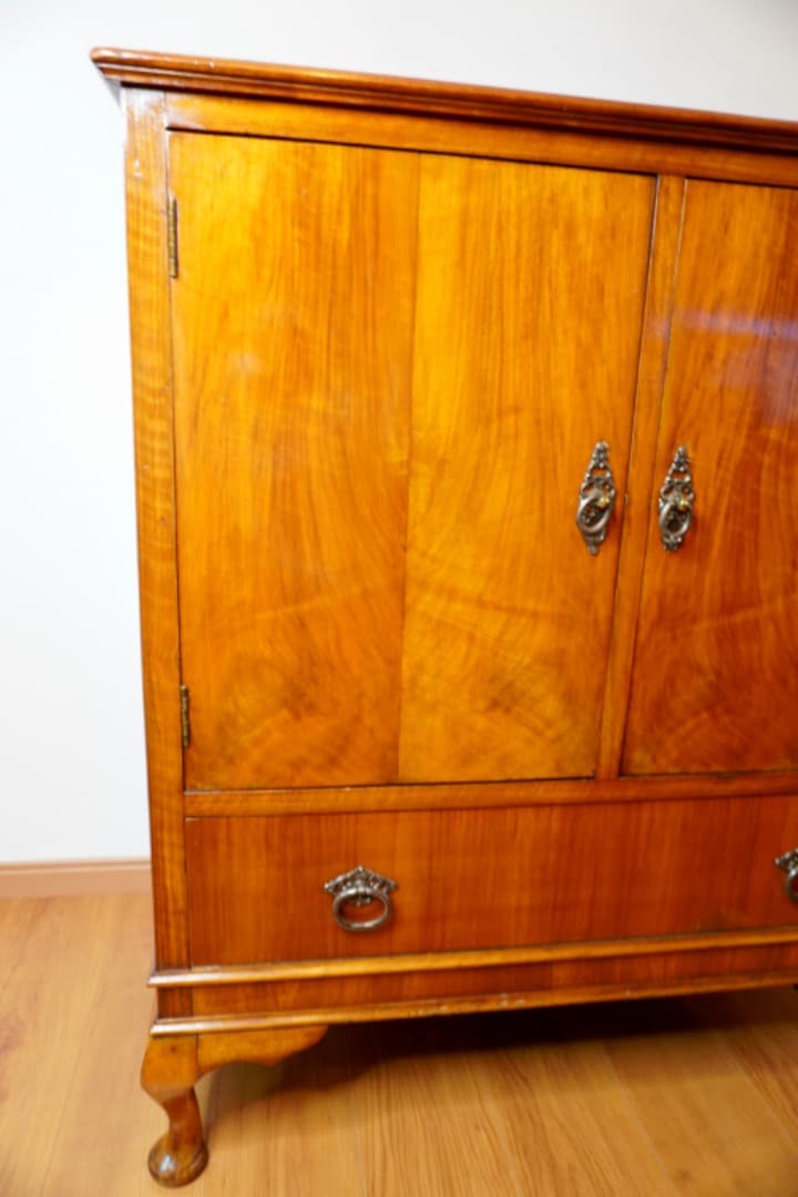 イギリス アンティーク マホガニーキャビネット ロイズアンティークス